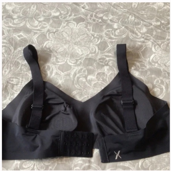 Knix Padded V-neck Bra Sz 5 Black - Picture 4 of 5